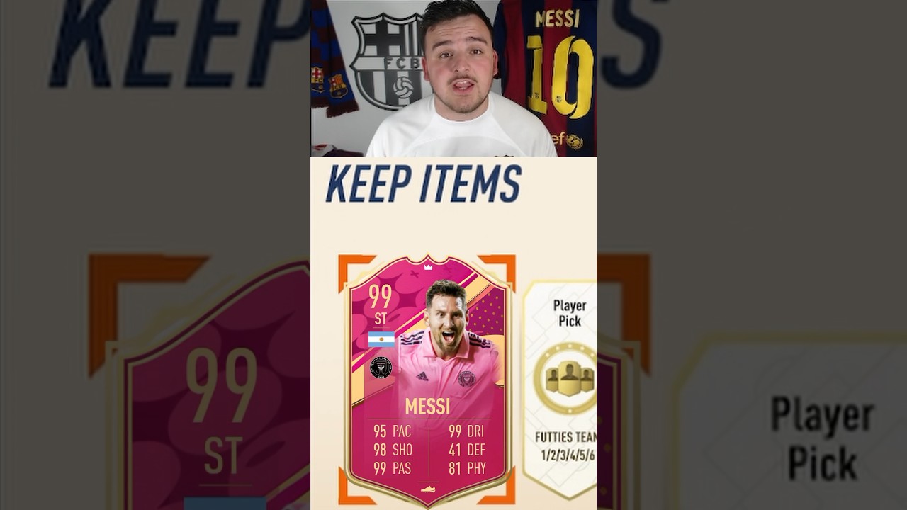 I AM OPENING 10 FUTTIES PLAYER PICKS AND I WILL PACK 99 MESSI!!! #fifa23 #fut