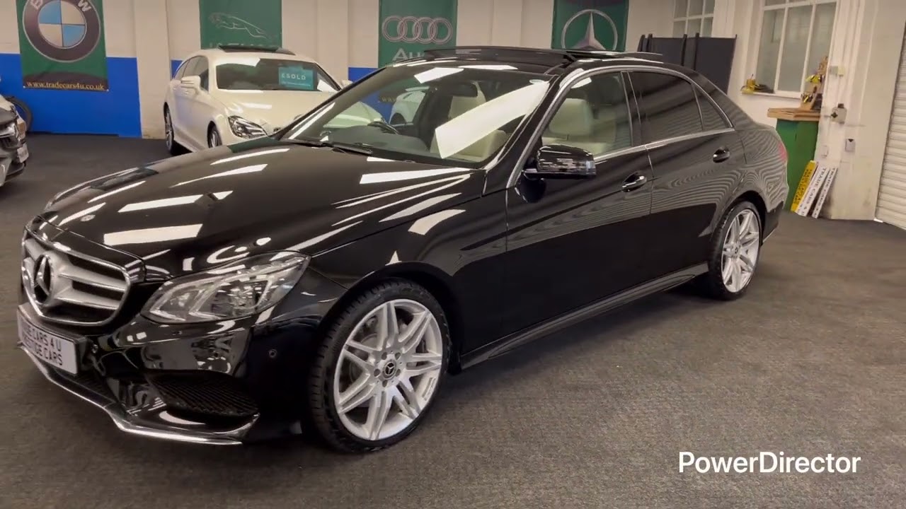 Very Rare Super Low Mileage Facelift Mercedes E350d AMG Sport V6 Diesel Euro 6 ***L@@K*** 