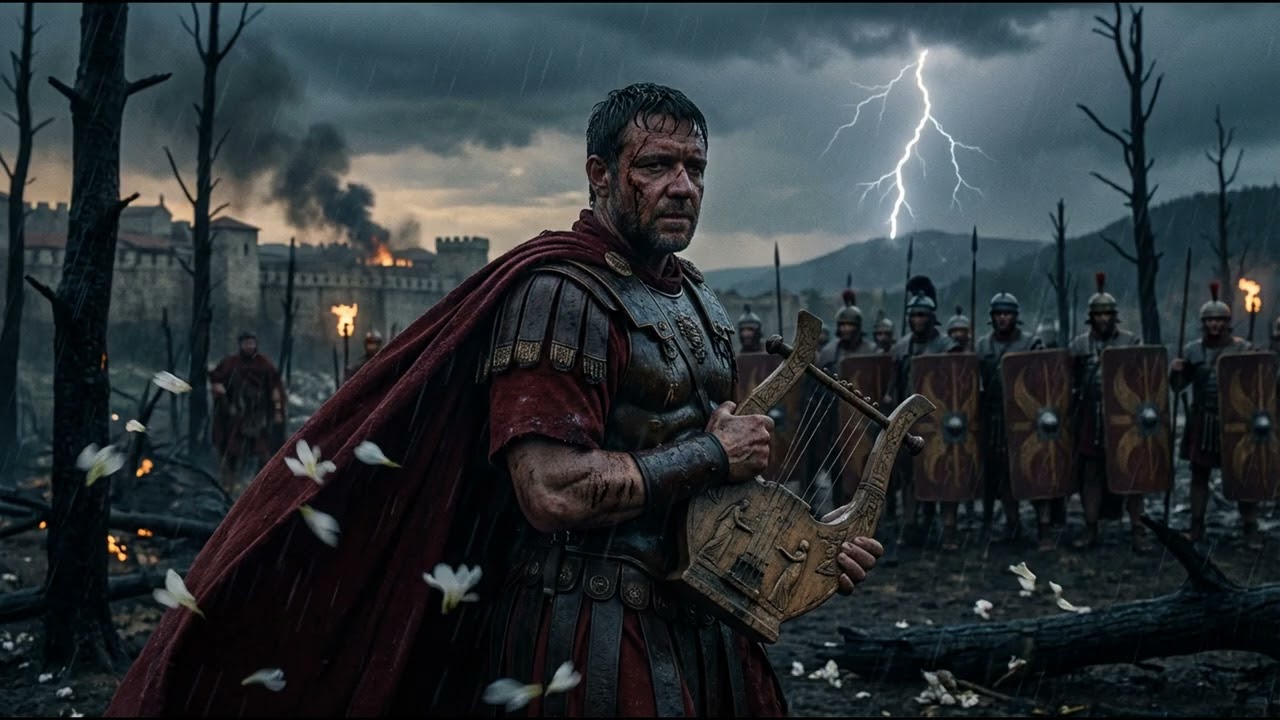 🔥 Epic Ancient Roman War Song: Silvae Ardentes et Flos Sub Fulmine | Latin Battle Music