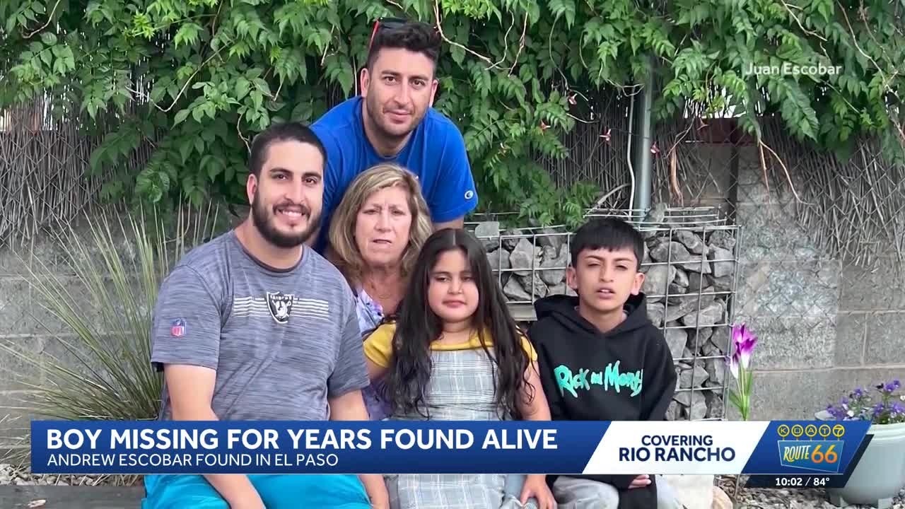 A teenager who had been missing for three years was found safe in El Paso.