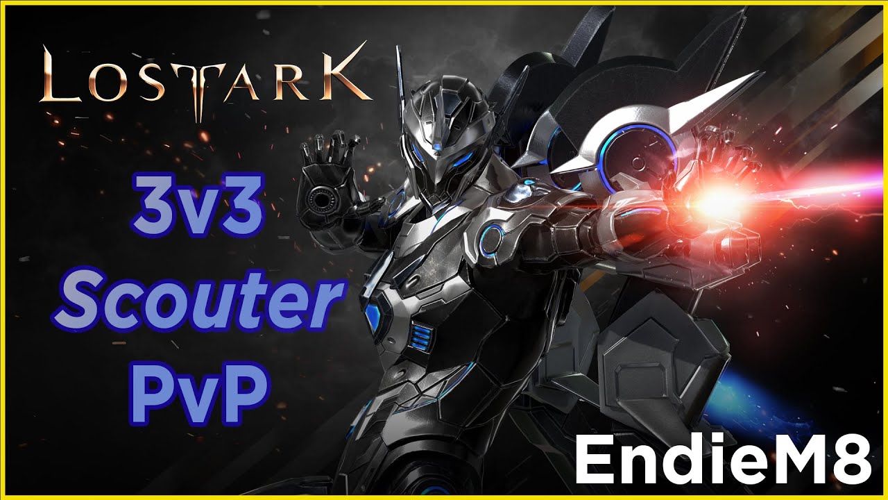 Lost Ark - Scouter PvP gameplay match 14:1 damage ratio