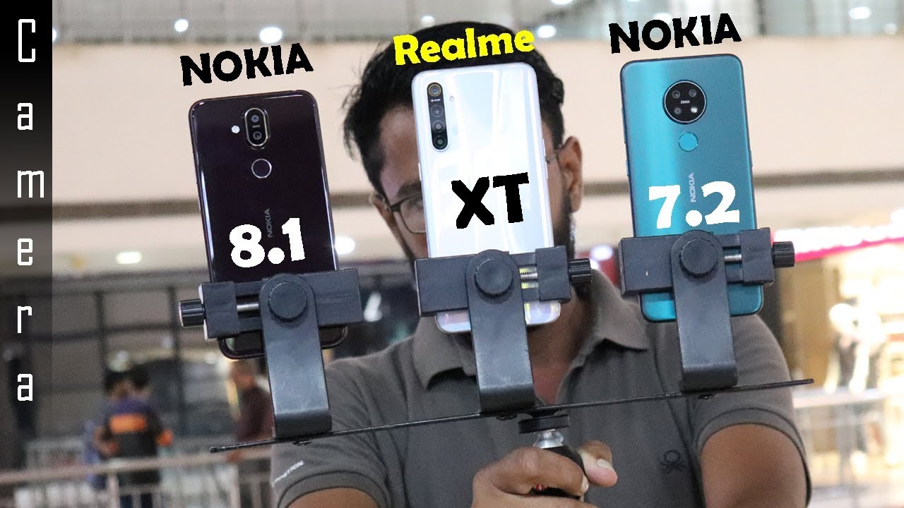 Nokia 7.2 vs Realme XT vs Nokia 8.1 Camera Comparison 📷🔥