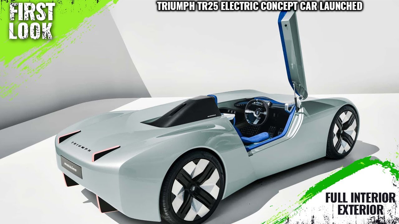 Triumph TR25 Electric Concept Car Launched - First Look - Full Interior Exterior - India Soon