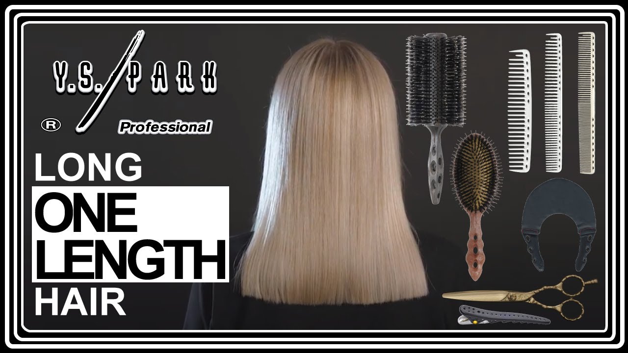 [Y.S.PARK Professional] ONE LENGTH HAIR CUTTING