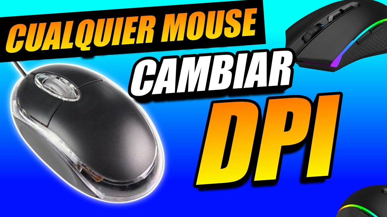 ✅COMO CAMBIAR EL DPI DE CUALQUIER MOUSE SIN SOFTWARE!!! 🔴MIRA EL SEGUNDO METODO! 😱😱
