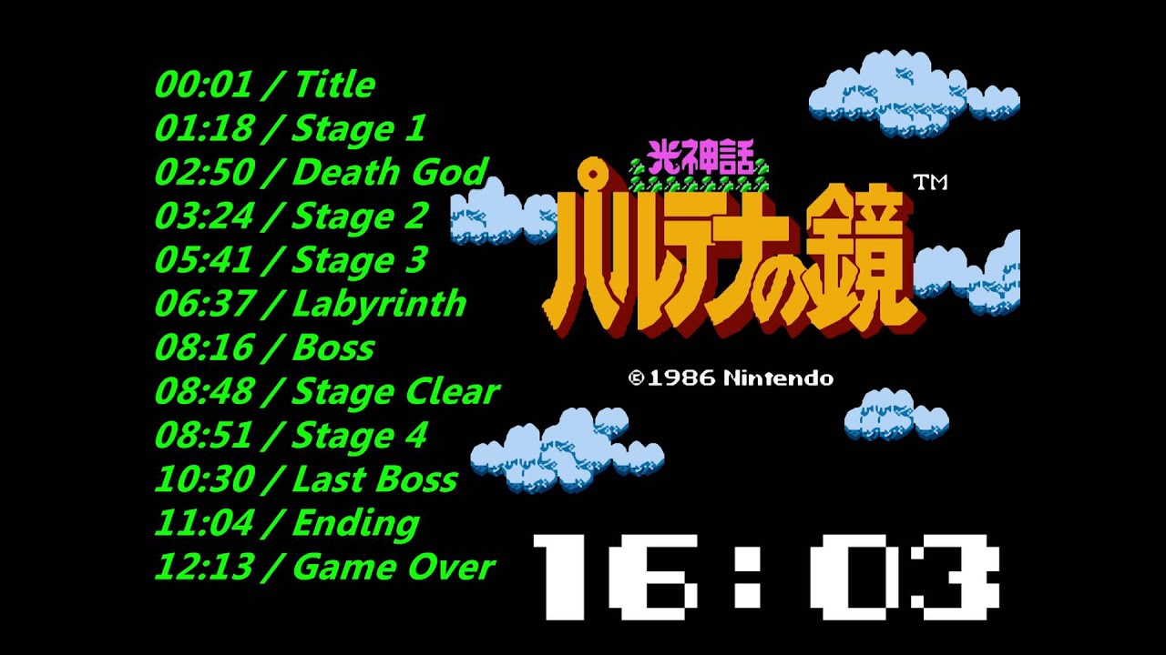 Nes: Kid Icarus Soundtrack (FDS)