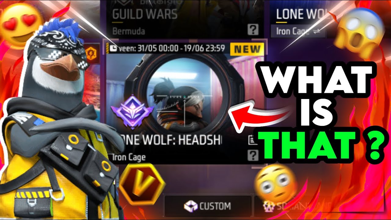 🔥 NEW Lone Wolf Rank System in Free Fire! | Everything You Need to Know!