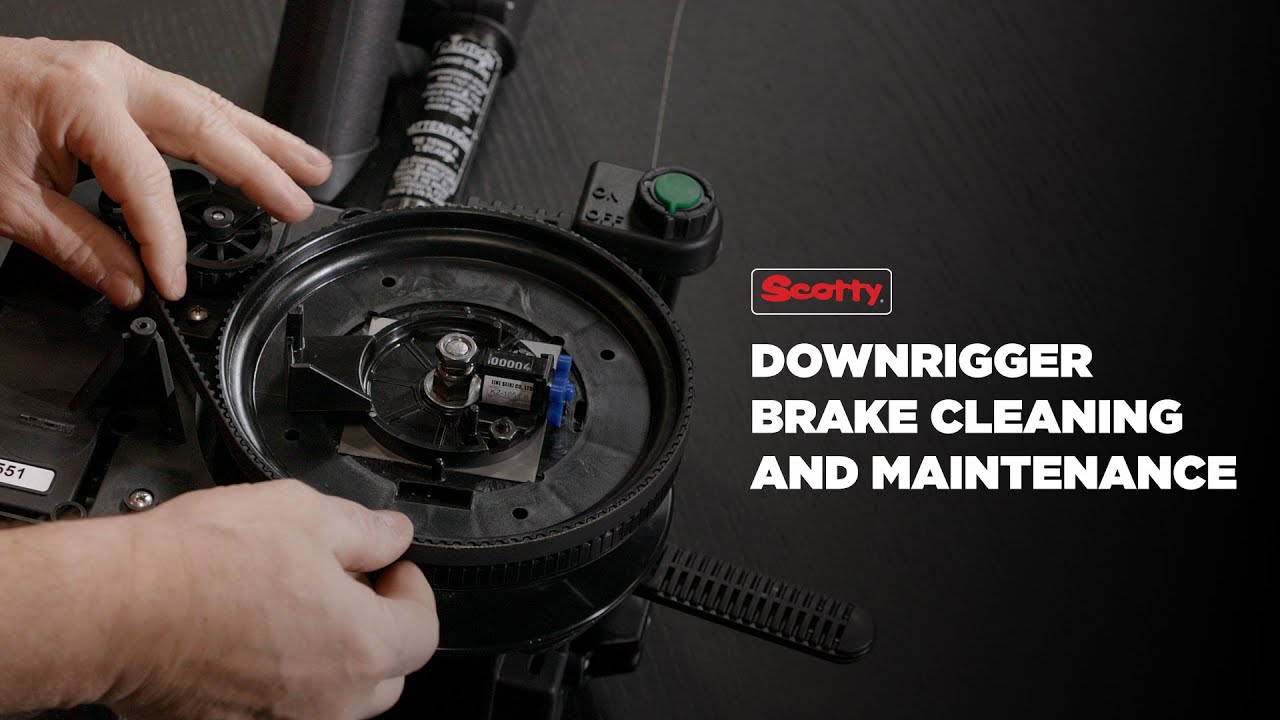 Scotty | Downrigger Brake Cleaning and Maintenance