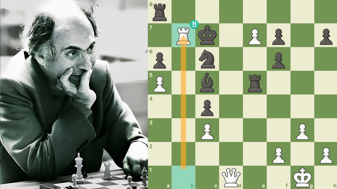 Não Sobrou Nada! Mikhail Tal Sacrifica Tudo Nessa Obra-Prima do Xadrez!