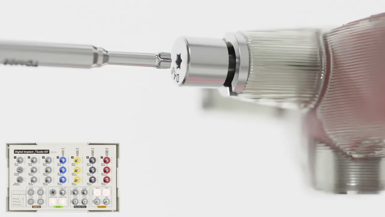 Suberged 3 digital kit edentulous image segmentation