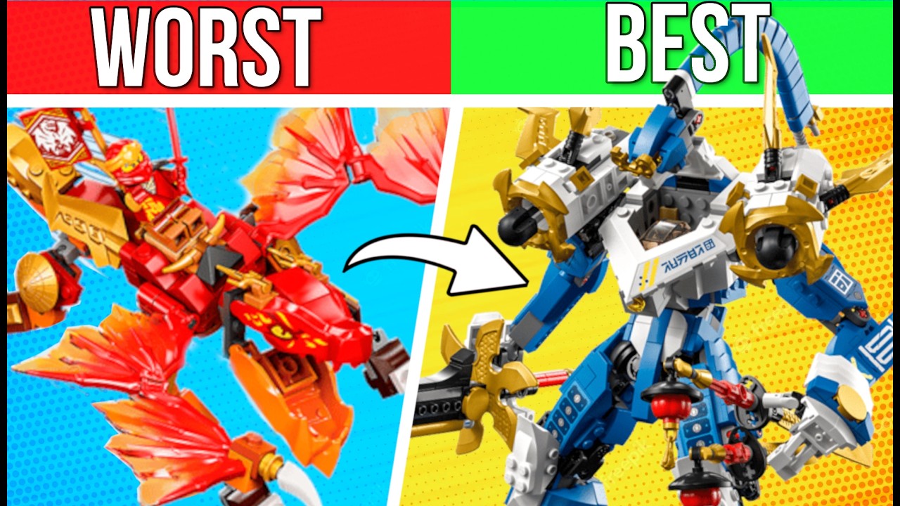 Рейтинг ВСЕХ наборов LEGO Ninjago Core | (От худшего к лучшему!)
