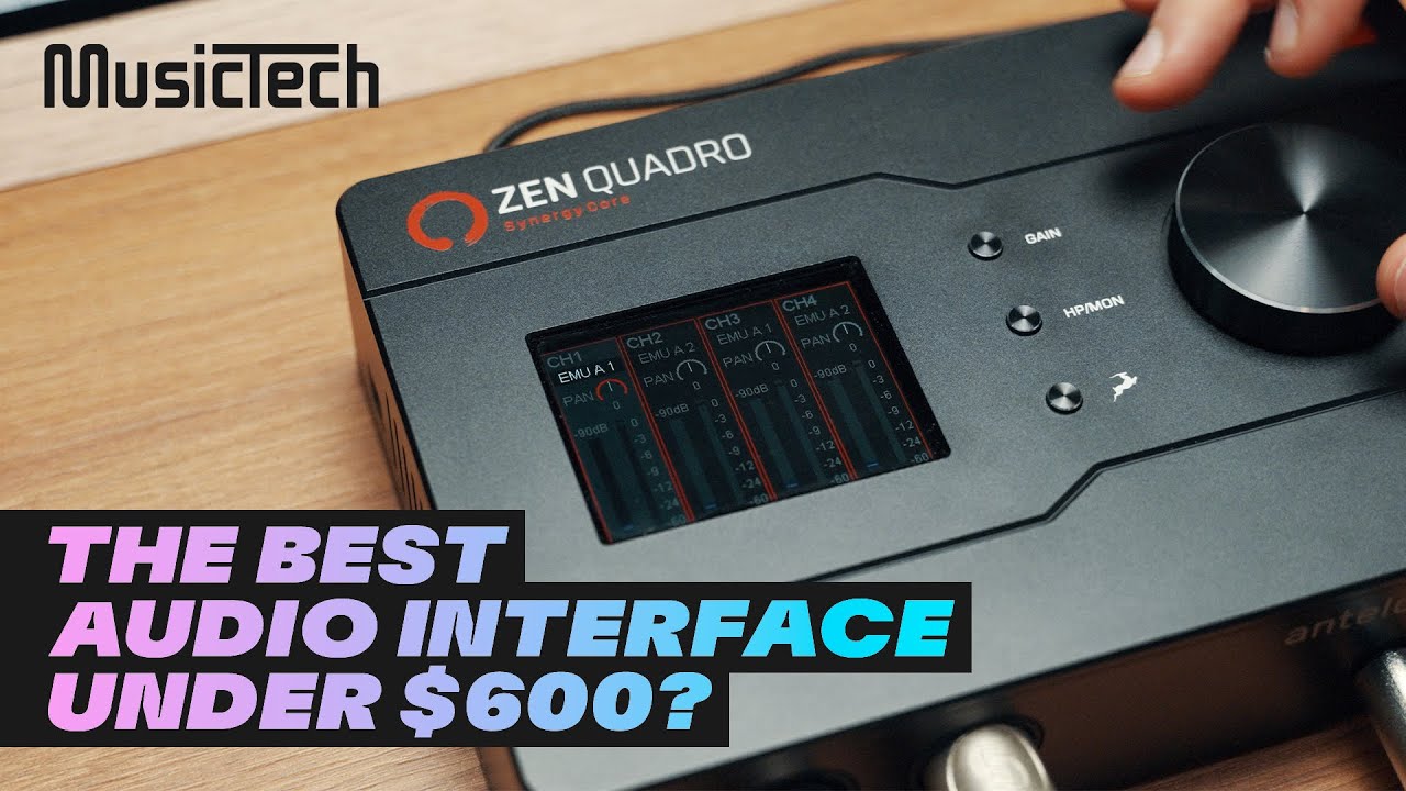 Antelope Audio ZEN Quadro — лучший аудиоинтерфейс до 600 долларов?