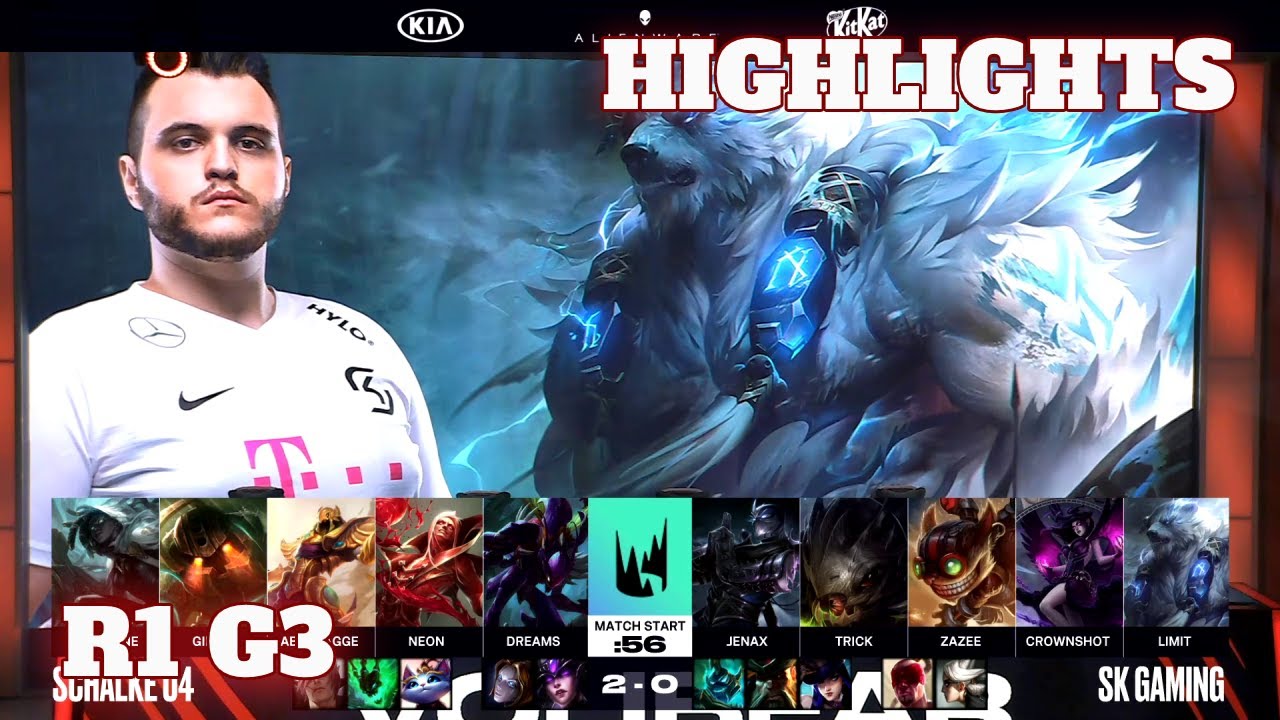 SK Gaming vs Schalke 04 - Game 3 Highlights | Round 1 Playoffs S10 LEC Summer 2020 | SK vs S04 G3