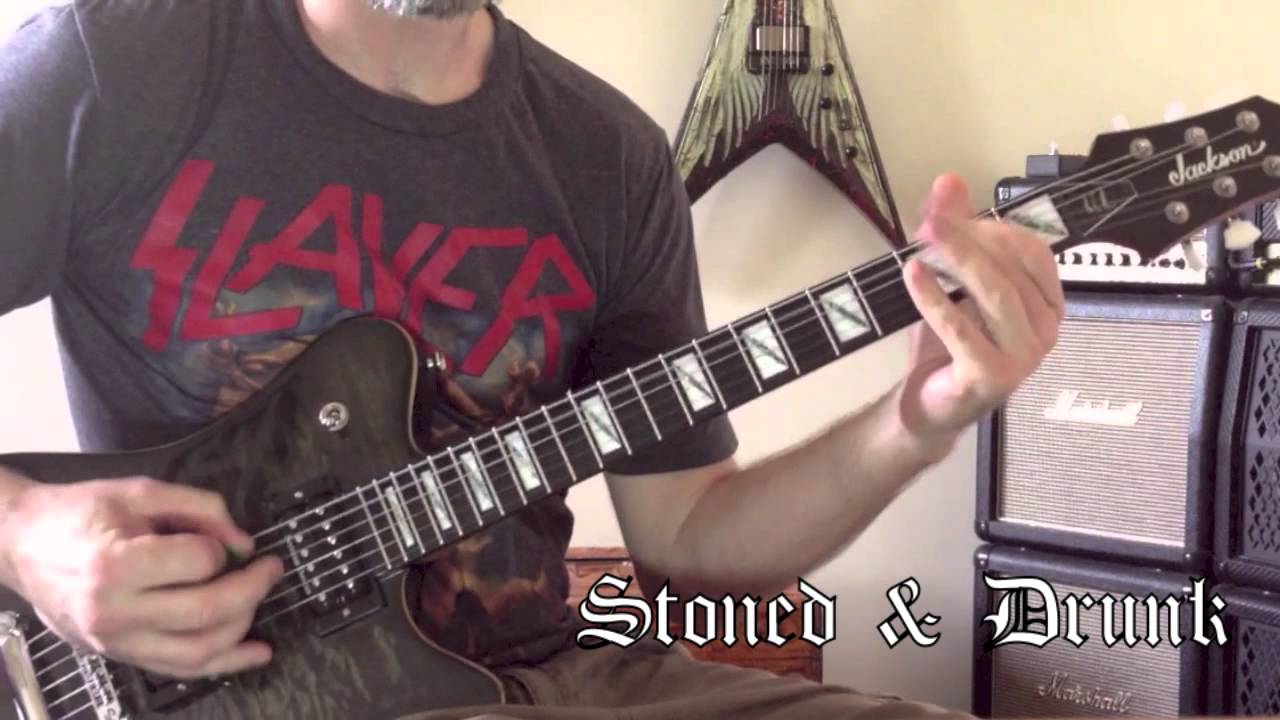 Black Label Society - Stoned & Drunk Guitar Cover