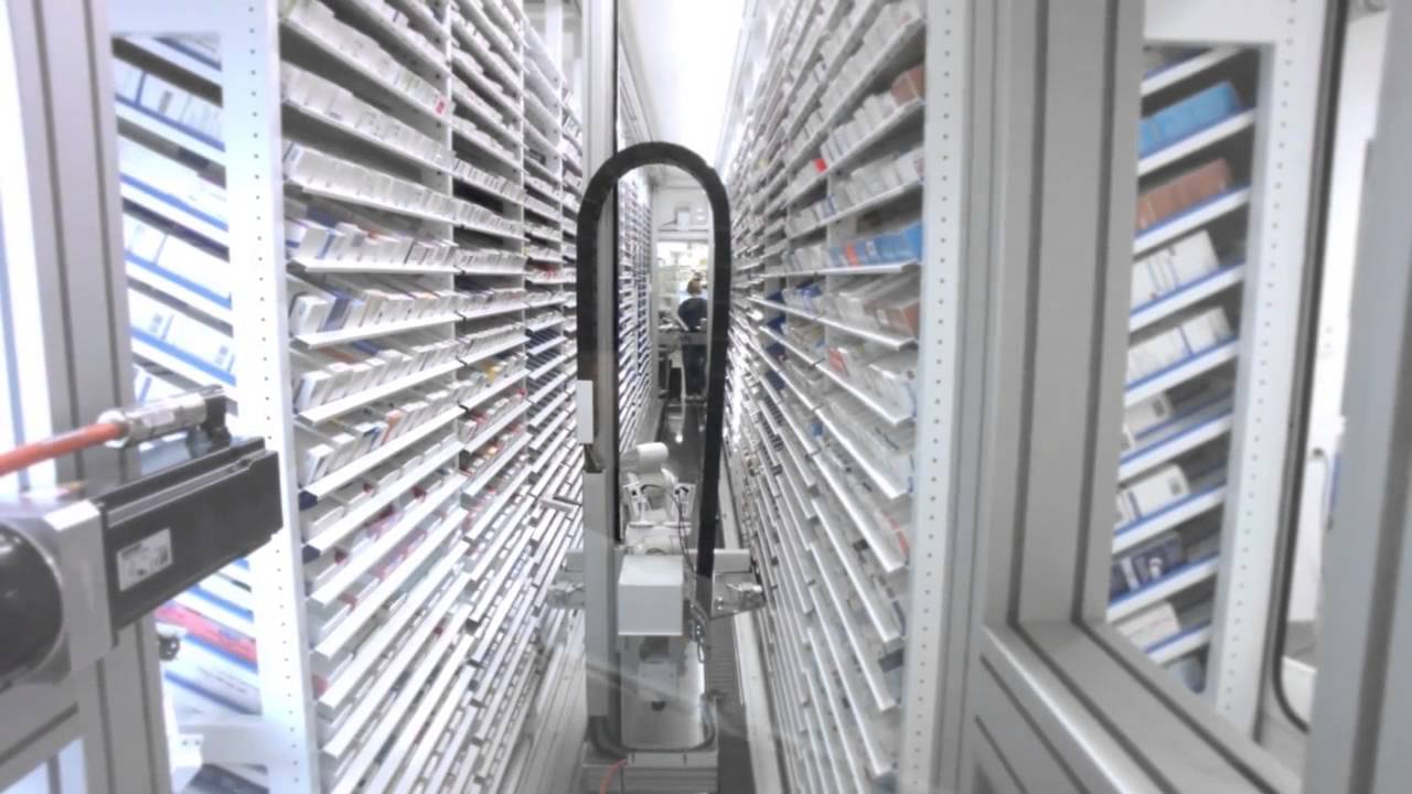 DENSO robots handling drug storage - Mega Fixu Case at HUS