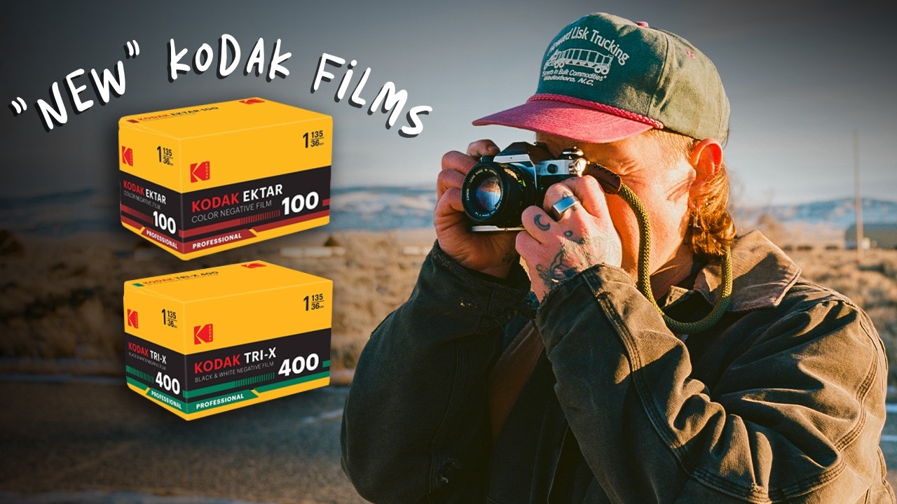Shooting New Eastman Kodak Film! Ektar & Trix