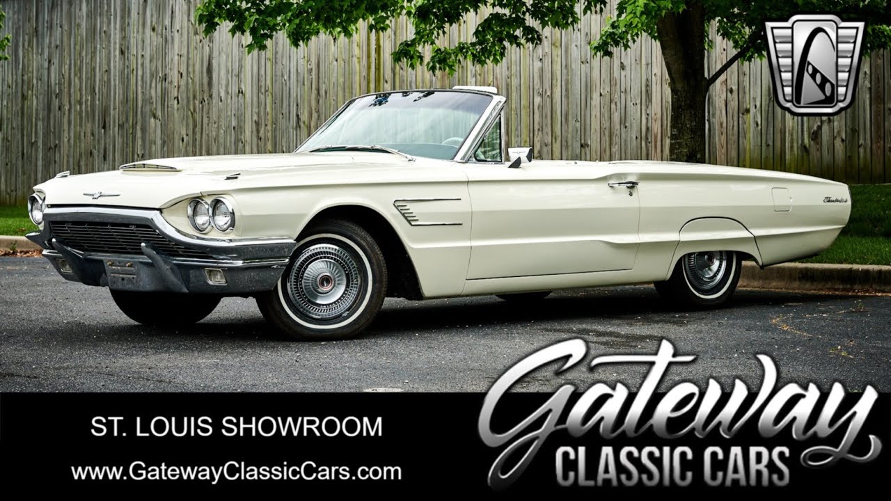 1965 Ford Thunderbird Convertible Gateway Classic Cars St. Louis  #9298