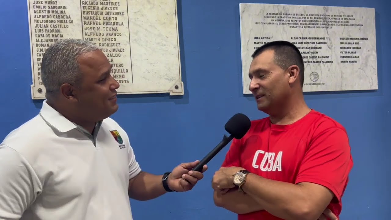 Coach de banca al Clásico Mundial de Béisbol⚾️🇨🇺💥CUBA