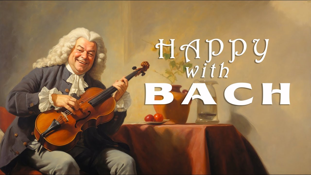 HAPPY with Bach: Радостный ритм классической музыки 🎻🎶| Счастье Баха