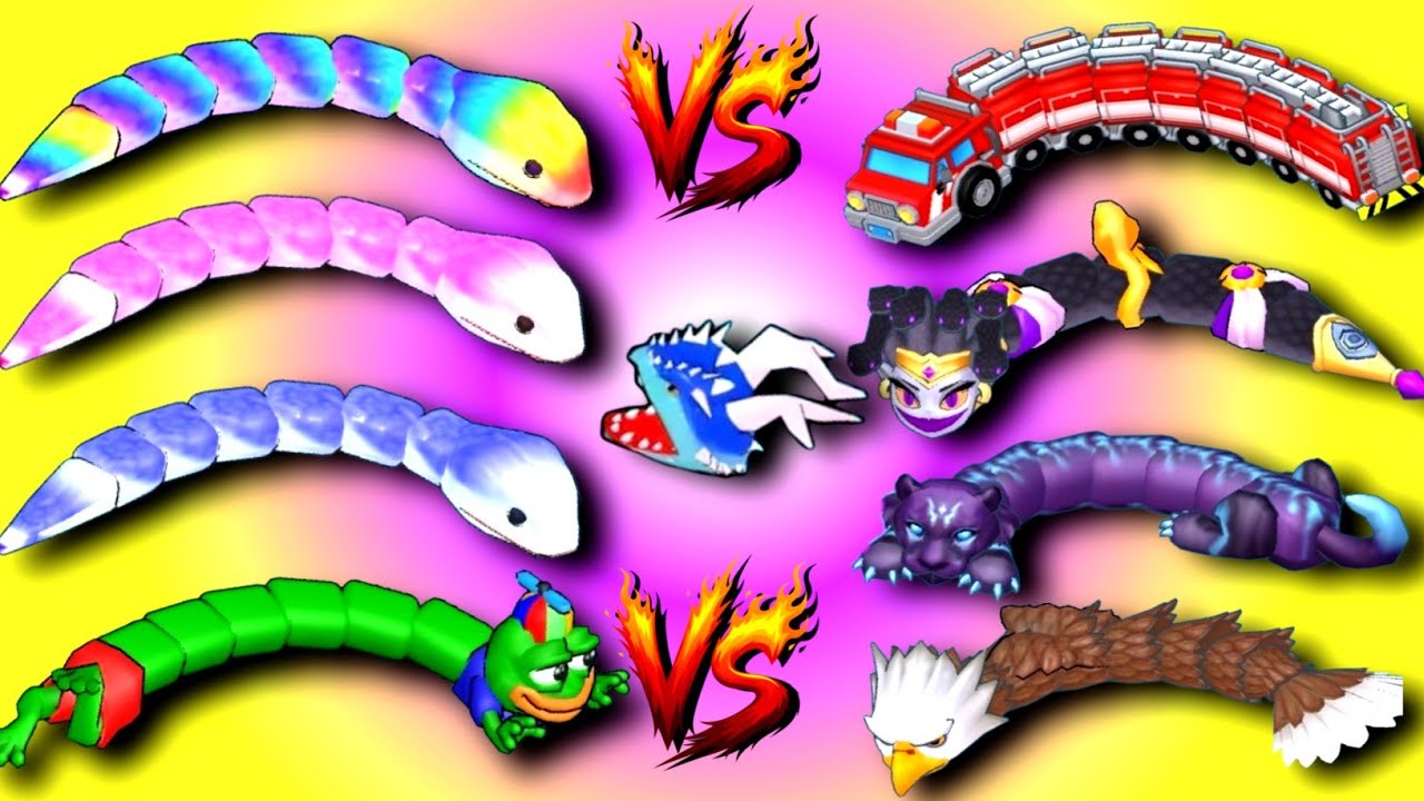 😲 Unbelievable ‼️ Epic Snakes VS Vip Snakes 😲 Snake Clash!.io 🔥 Max Level Gameplay