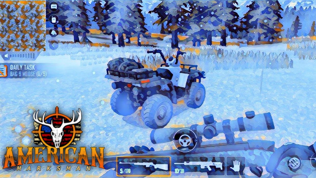 American Marksman Gameplay Random Kills
