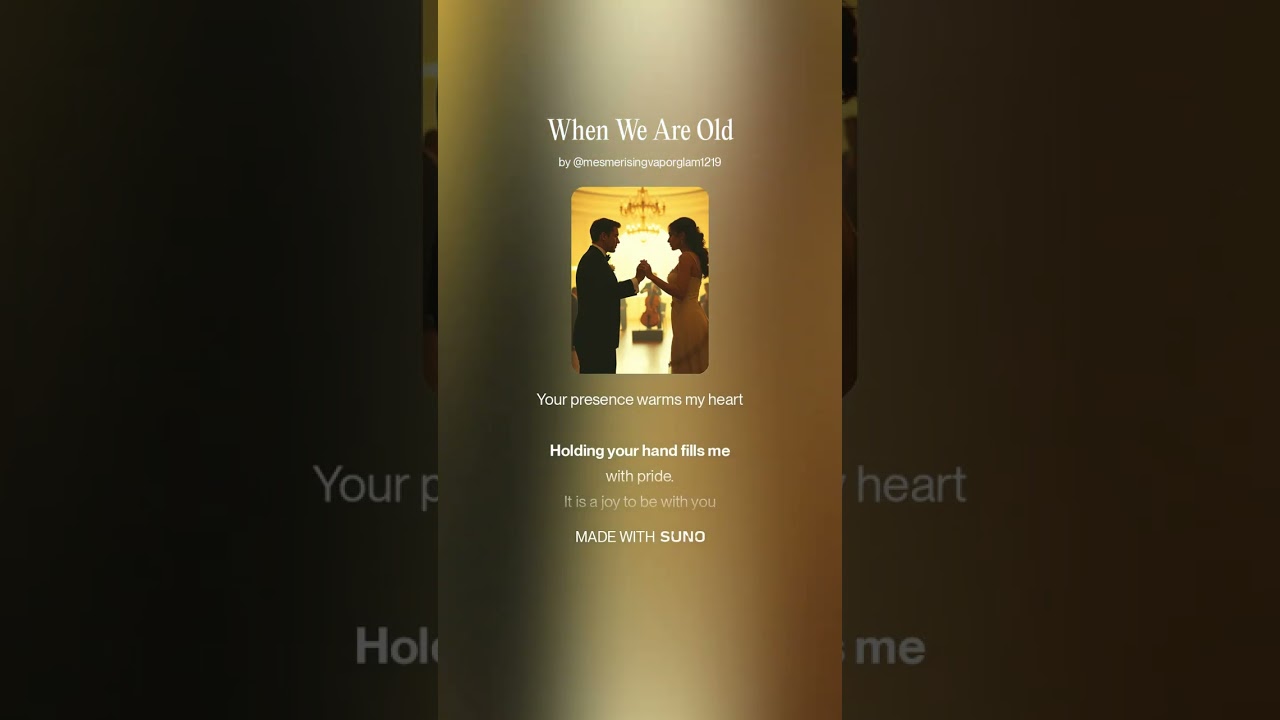 When We Are Old - (5 of 5) - crooner with orchestra