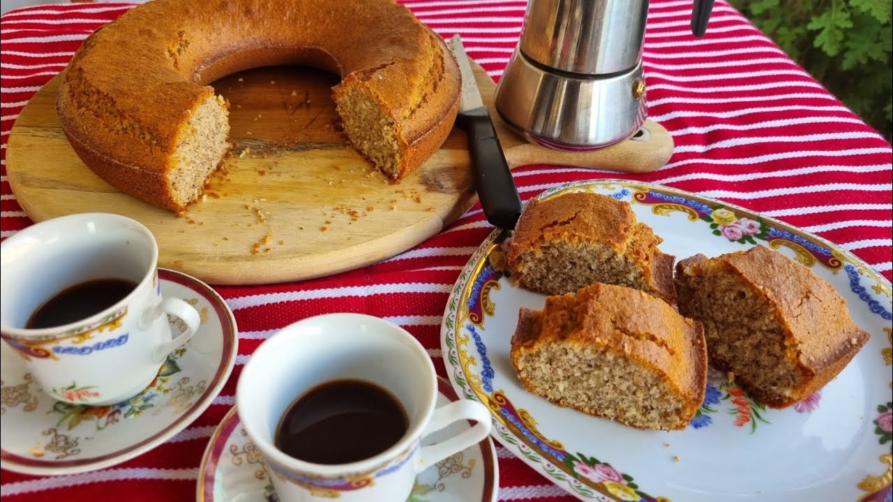 Irrésistible gâteau au sarrasin et farine noix de coco👌/Soffice ciambella al cocco e saraceno😋