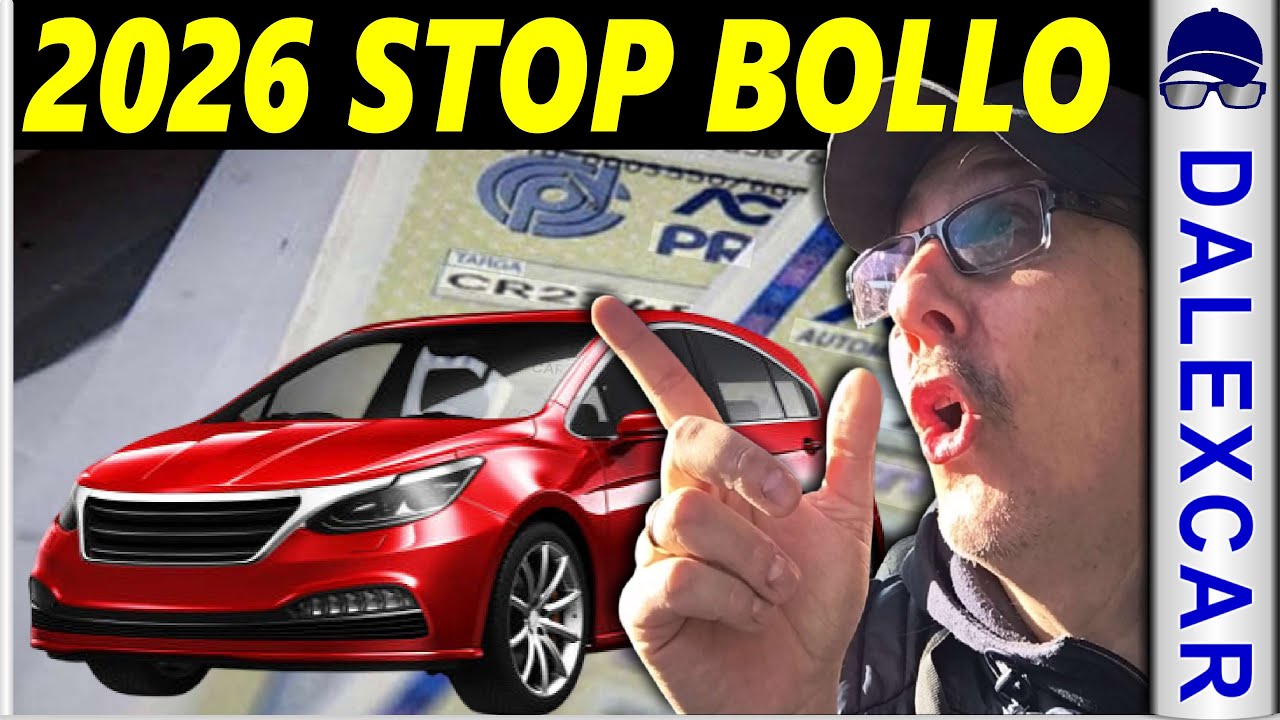 2026 Bollo auto abolito 