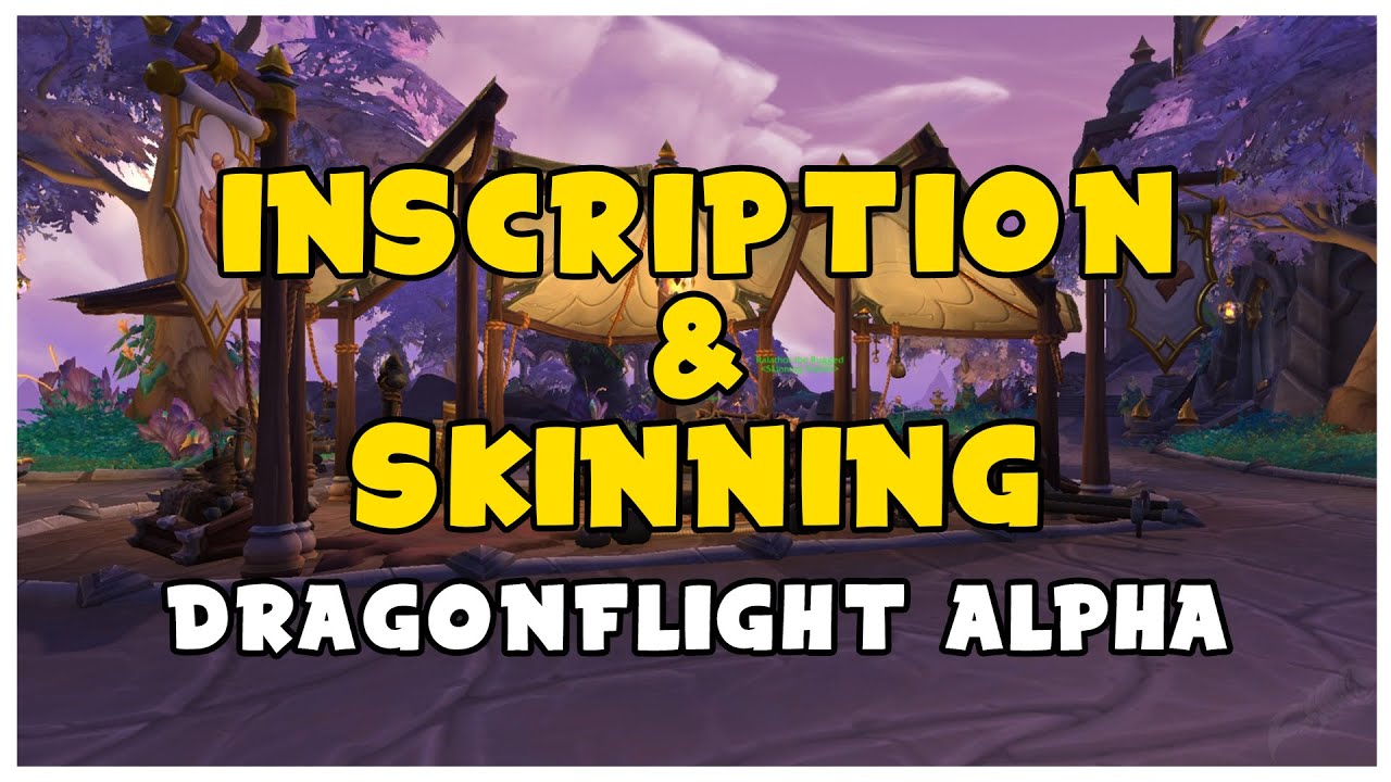 DARKMOON DECKS ARE BACK! Mass Milling & Crafted Staves! | Dragonflight Alpha - Inscription