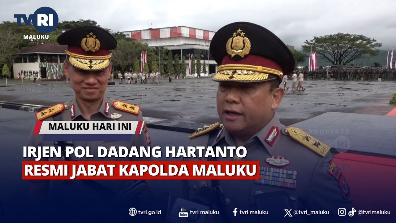 IRJEN POL DADANG HARTANTO RESMI JABAT KAPOLDA MALUKU