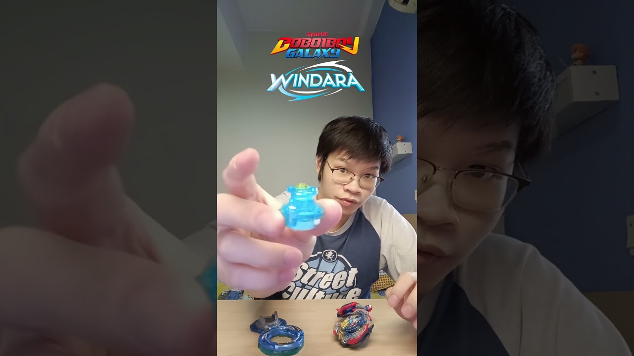 If Boboiboy Beliung Windara Has Beyblade Burst Combo #shorts