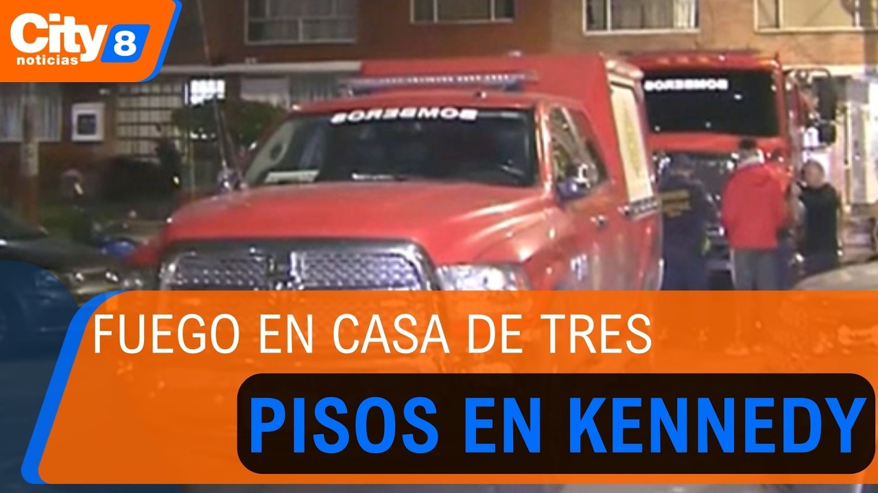 Incendio consumió vivienda de tres pisos en Kennedy | CityTv