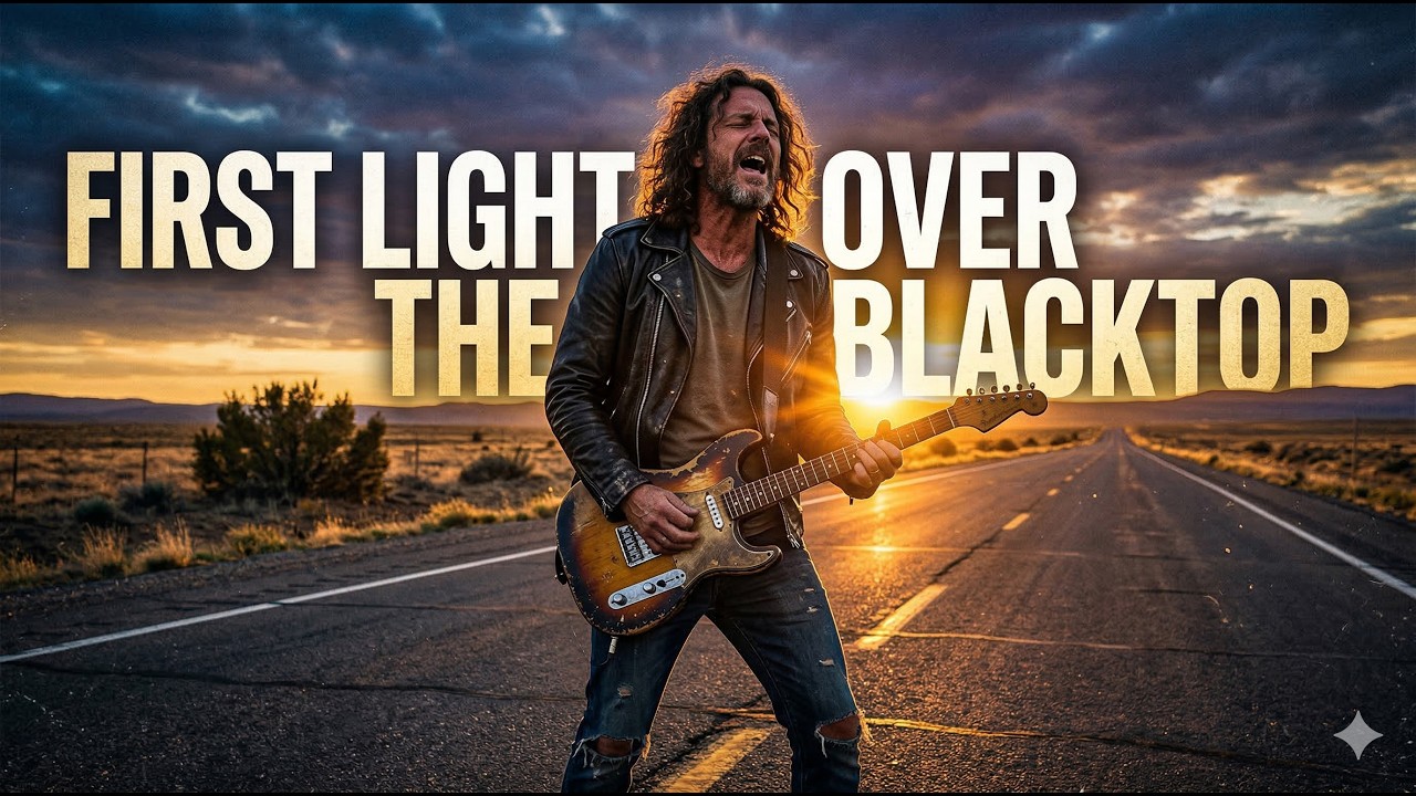 FIRST LIGHT OVER THE BLACKTOP – Cinematic Soulful Highway Rock Finale