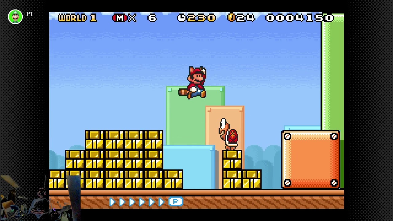 Мир 1-1 | Super Mario Advance 4: Super Mario Bros. 3