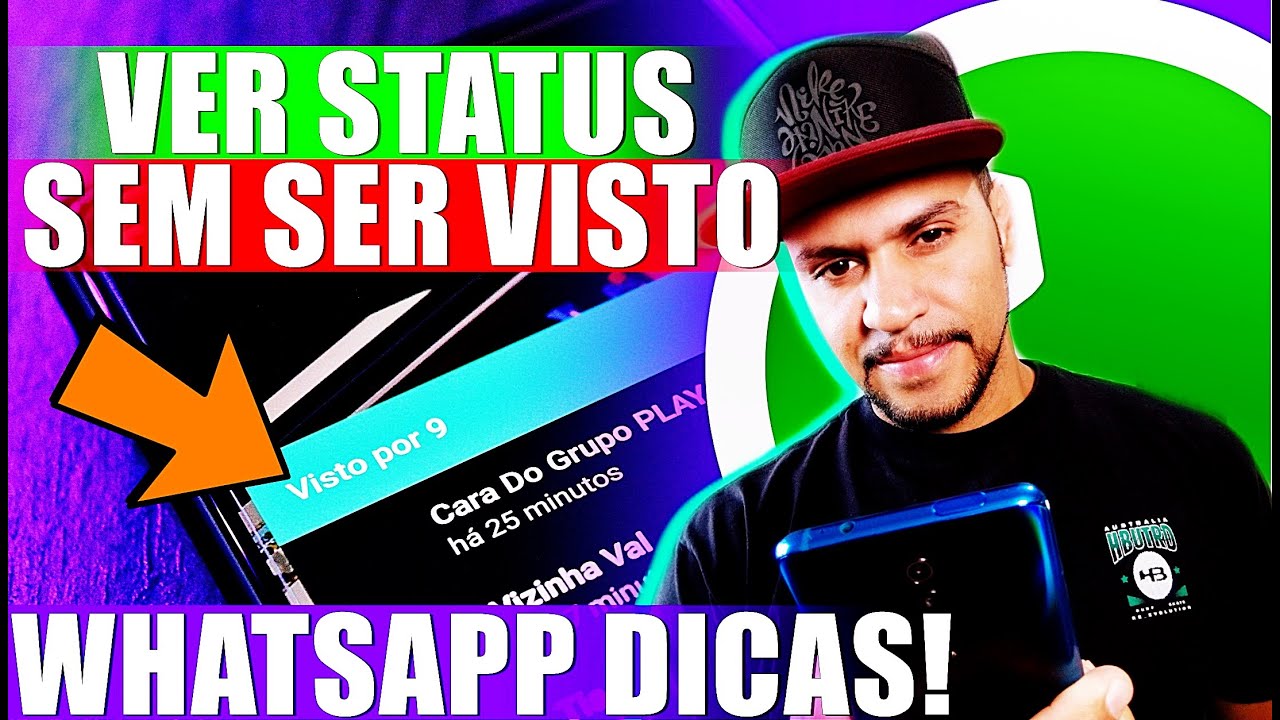 Como VISUALIZAR STATUS SEM SER VISTO no WHATSAPP