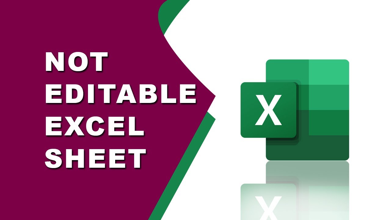 How to  lock an Excel sheet from editing