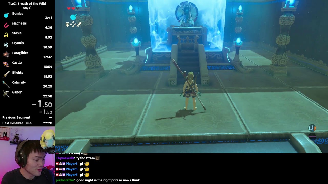 BotW Any% Speedruns for WR!