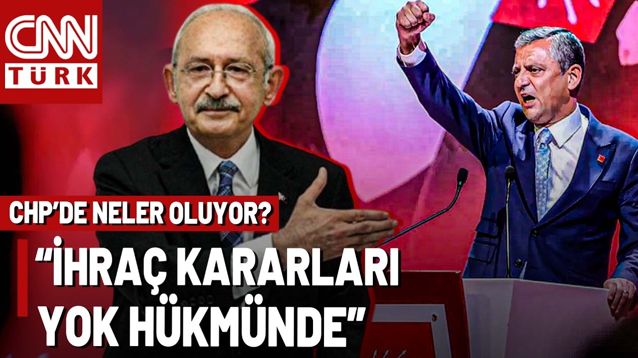SON DAKİKA🚨CHP Disiplin Kurulu'ndan İhra&ccedil; Adımı: 