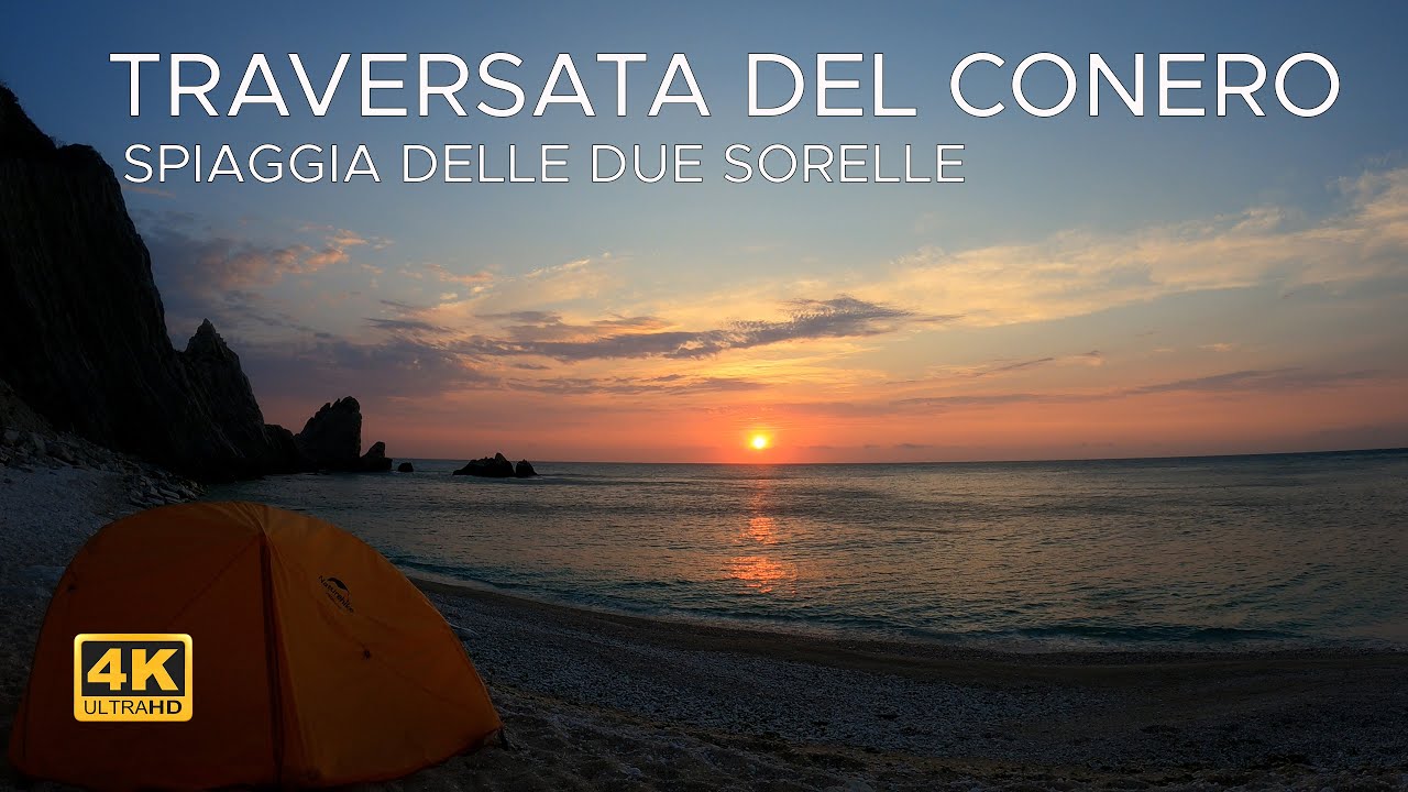 TRAVERSATA del CONERO 🥾TREKKING - ALBA alla SPIAGGIA DELLE DUE SORELLE