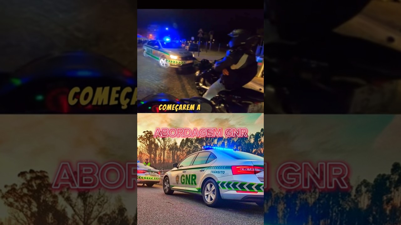 ABORDAGEM #GNR GUARDA NACIONAL DA REP&Uacute;BLICA #PORTUGAL #motorcycle #motovlog #motard #moto #pt