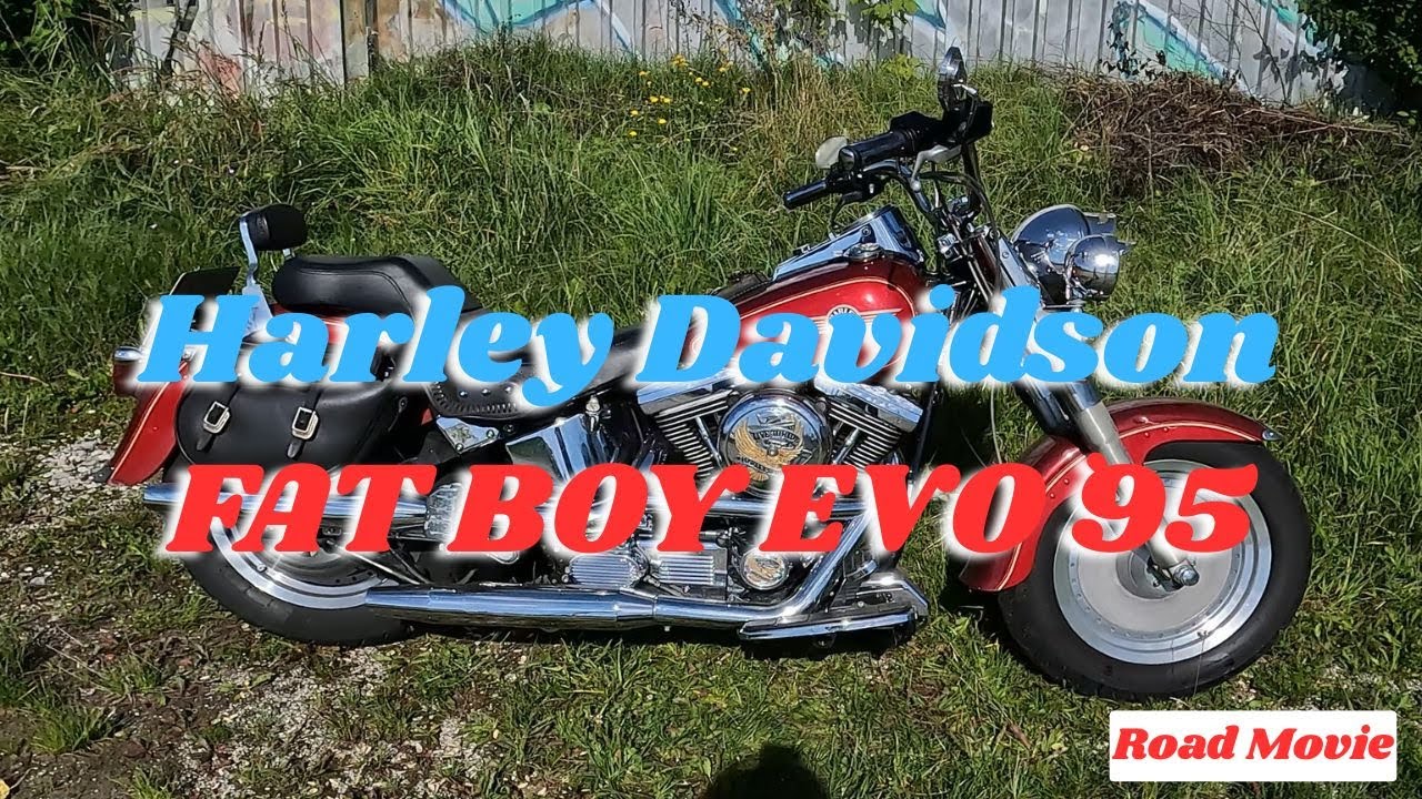 🦅Harley Davidson🦅 Tour! Ich erzähle etwas über die Fat Boy EVO`95 und bisherige Erfahrungen auf🎥🎤 YT