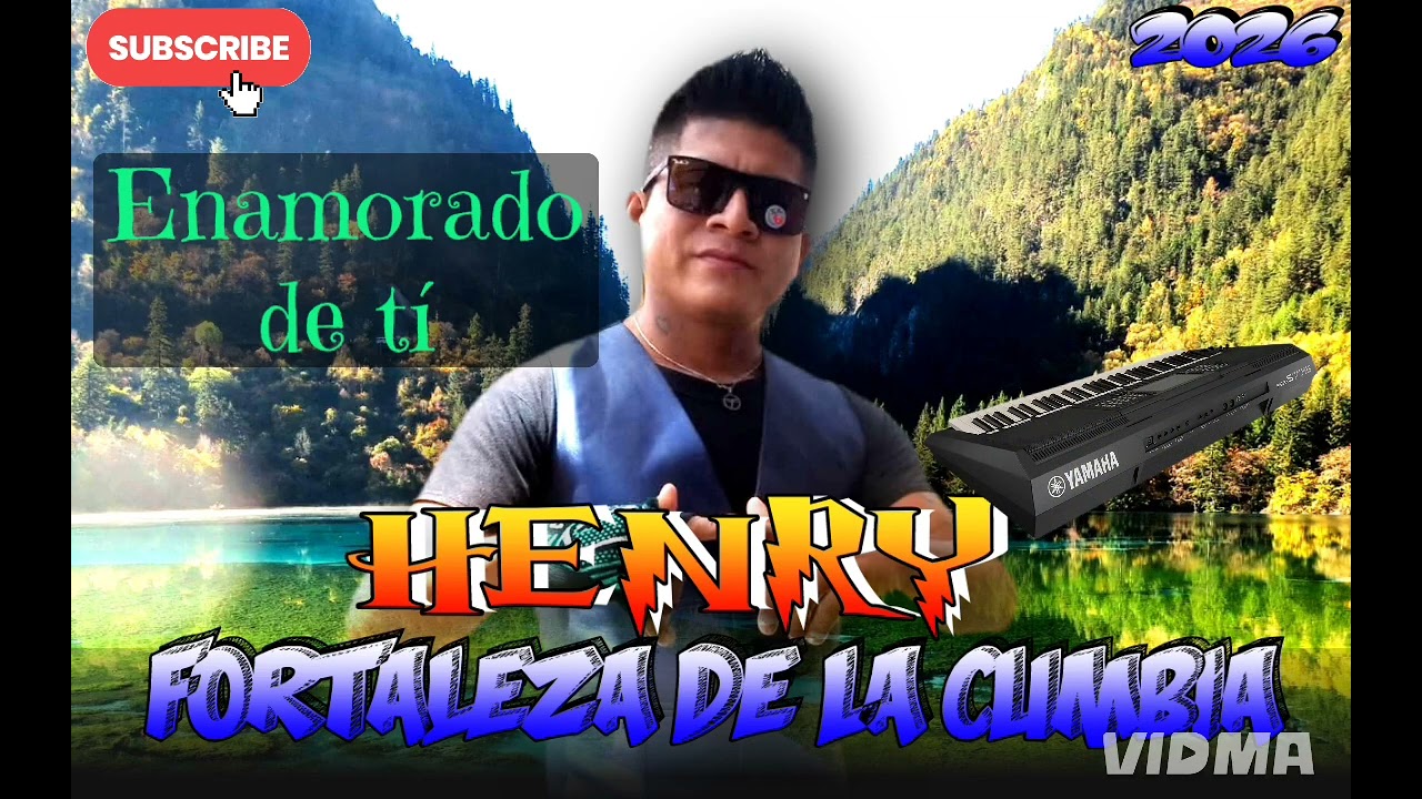 ENAMORADO DE TI 😍: Henry Fortaleza de la cumbia éxitos 2026 R.H producciones 