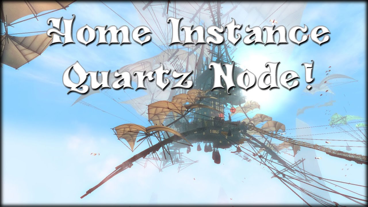 Guild Wars 2 - Home Instance Quartz Node!