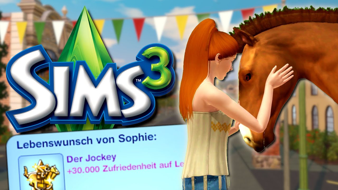 Der Jockey | Wir spielen ALLE Sims 3 Lebensw&uuml;nsche! 01/86