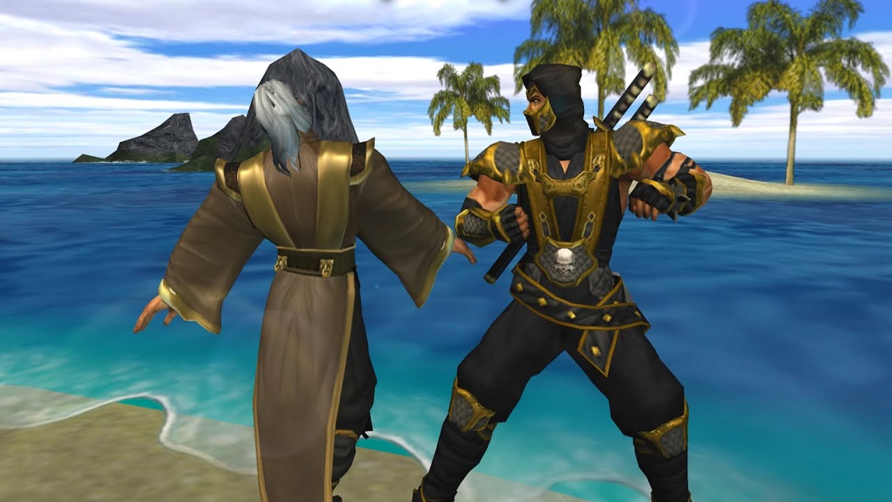 [TAS] Scorpion vs Shujinko - Mortal Kombat Deception (PS2)