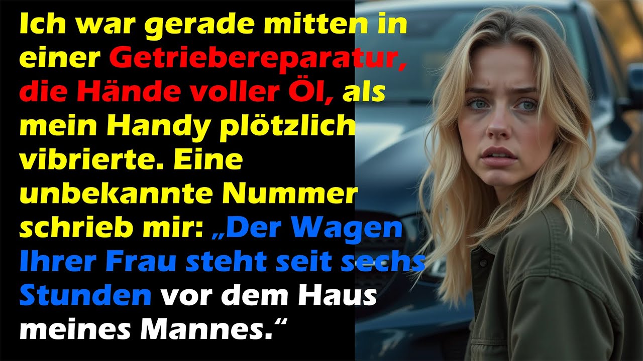 Meine Frau log: Ihr Auto stand stundenlang vor dem Haus eines anderen Mannes