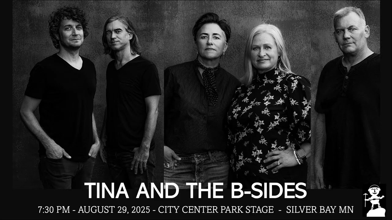 TINA AND THE B SIDES LIVE ON CITY CENTER STAGE IN SILVER BAY - AUGUST 29, 2025