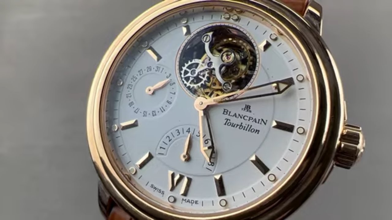 Blancpain Leman Tourbillon Power Reserve 2125-3618-53