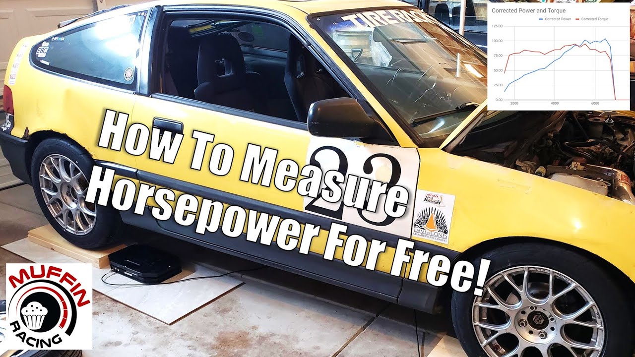 How to Measure Your Car's Horsepower for FREE!