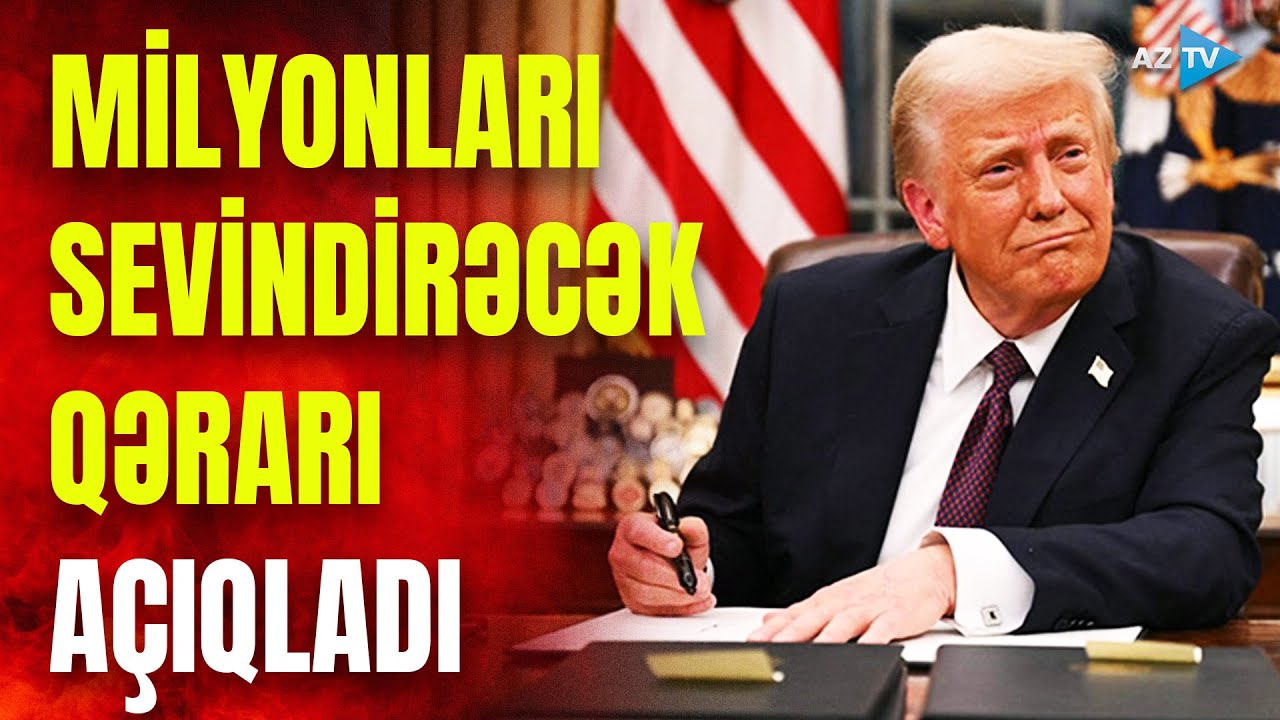 Trampdan TARİXİ QƏRAR: NATO Baş katibi ilə görüşdən sonra açıqladı - Vaşinqtondan Qrenlandiya MESAJI